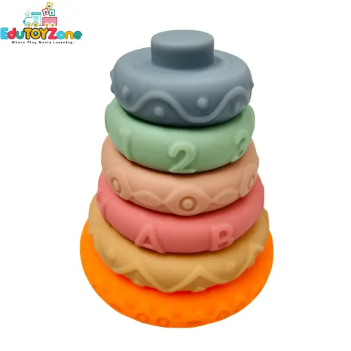 Picture of Silicone Building Blocks 3D Stacking