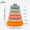 Picture of Silicone Building Blocks 3D Stacking - Soft Block