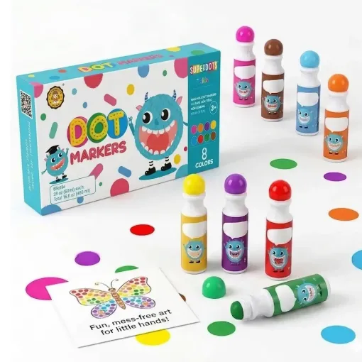 Picture of 8 Colors Dot Marker -  60ml
