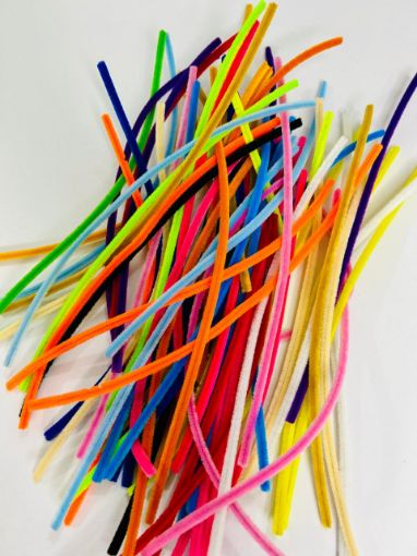 Picture of Pipe Cleaner Random Mixed Colors (about 100 pieces)