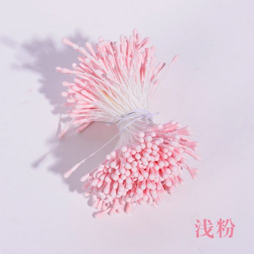 Picture of 2mm stamens light pink (about 200 pieces)