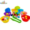 Picture of Color Sorting with Pompom Ball, Cup & Clip- Combo set
