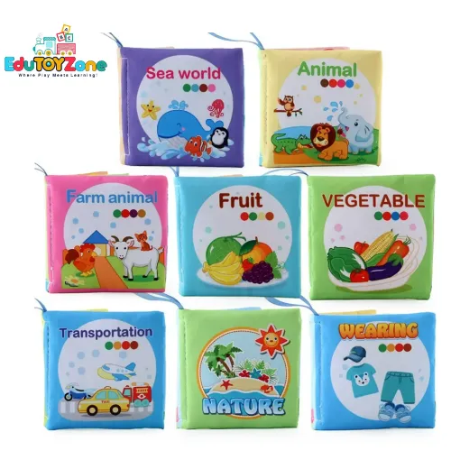 Picture of Baby Cloth Book – Combo (8 Pcs)