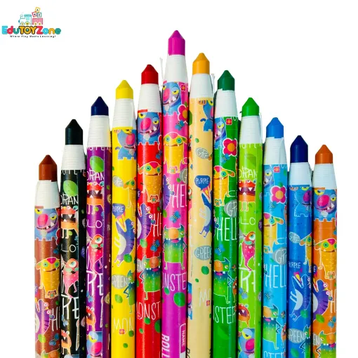 Picture of TiTi Roll Crayons 12 Color