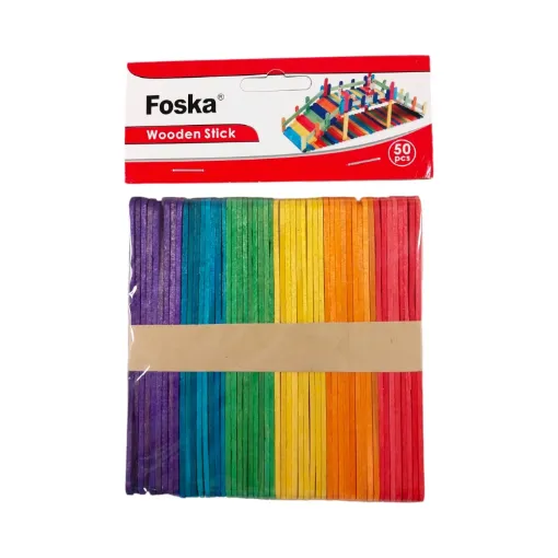 Picture of Coloured Wooden Craft Sticks (GY2010)
