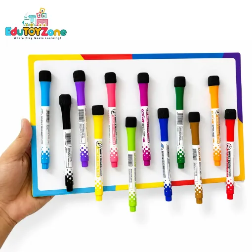 Picture of Magnetic White Board & Marker -(Combo)