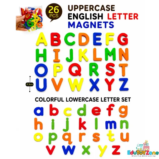 Picture of Magnetic English Alphabet Set – 78 Pieces