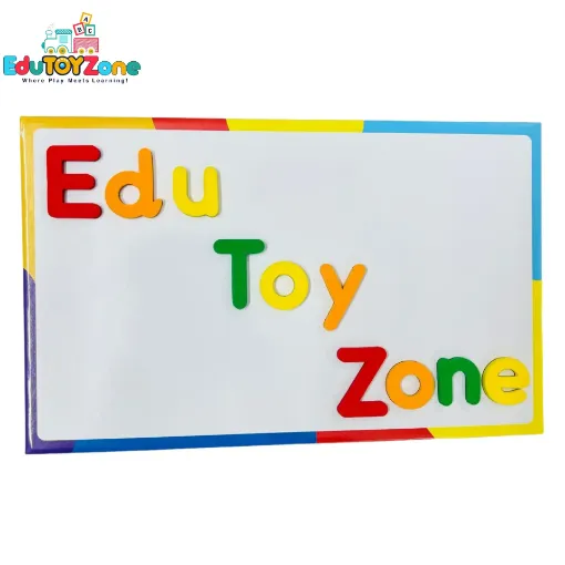 Picture of Magnetic White Board &  English Alphabet -(Combo)