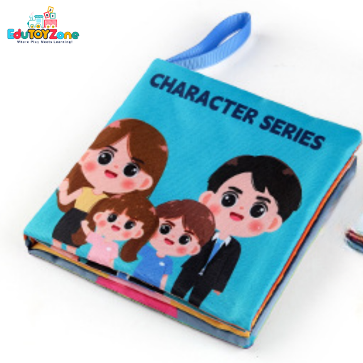 Picture of Character Series Learning Baby Cloth Book – Washable & Tear Resistant