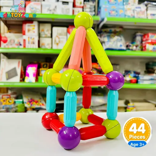 Picture of Magnetic Sticks STEM playing Set - 44 Pcs