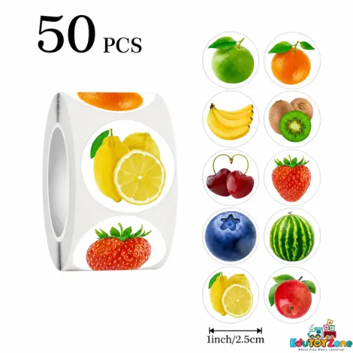 Picture of Fruit Stickers (50 Pcs)