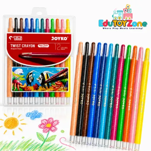 Picture of TiTi Twist Crayon 12 Colors