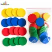 Picture of Wooden Multicolor Coins (48 Pcs)