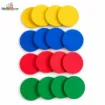 Picture of Wooden Multicolor Coins (48 Pcs)