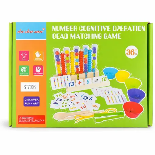 Picture of Number Beads Matching Game