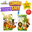 Picture of Tails Cloth Book - Combo (2Pcs)