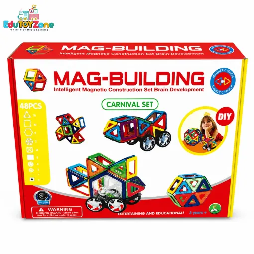 Picture of Magnetic Building Tiles Set