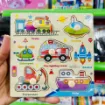 Picture of Matching Puzzle Wooden Pin Board - Vehicles  (Mini Size)