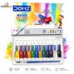 Picture of DOMS 12 Shades Water  Colour Tubes with Palette