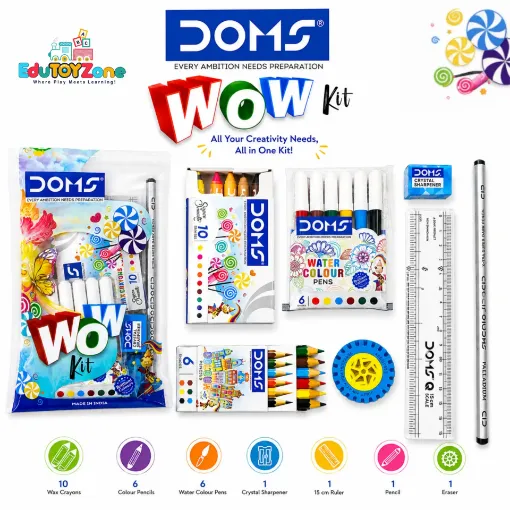 Picture of DOMS Wow Kit for Kids – 7 Items Set