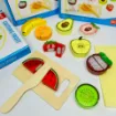 Picture of Vegetables Lacing, Fishing & Cutting Fruits - Combo Set