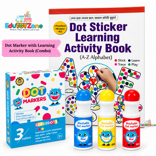Picture of Dot Marker with Learning Activity Book (Combo)