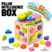 Picture of Wooden Shape Sorting & Pillar Stacking Box