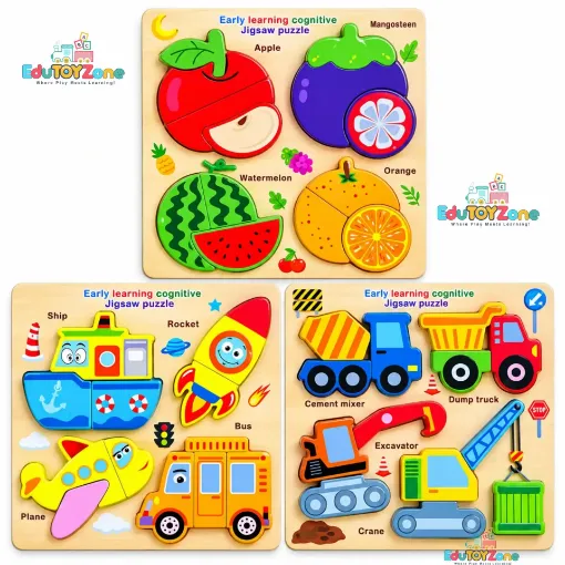 Picture of Early Learning Cognitive Jigsaw Puzzle