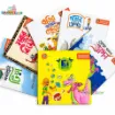 Goofi EI Series – Bangla Emotional Intelligence Story Books (5 Pcs) featuring five colorful illustrated Bengali children's storybooks and the yellow EI Series cover, designed around emotions, feelings and social understanding.